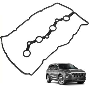 22441-2GGB0 Valve Cover Gasket Compatible with 2015-2020 Hyundai Sonata Santa Fe 2.0L 2.4L, Valve Cover Gasket Fit for 2016-2020 Kia Sorento Optima 2.0L 2.4L