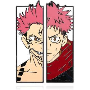 jjk anime pin yuji itadori ryomen sukuna شارة دبوس الإكسسوارات المعرض الهزلي