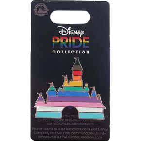 Disney Pin - DLR - Disneyland Resort - Rainbow Pride - Sleeping Beauty Castle