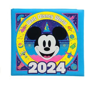 WDW Theme Park Merchandise WDW Parks 2024 Photo Album 50 Pages Mickey Figment Epcot