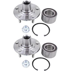 MOTOKU Front Wheel Hub Bearing Assembly for Dodge Caliber 2007-2012, Jeep Compass, Patriot 2007-2017, Mitsubishi Lancer FWD 2008-2017, Outlander 07-2020, Outlander Sport 2011-2023, Outlander PHEV