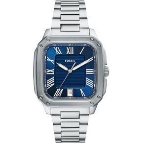 Fossil Men's Crosby Three-Hand Date Stainless Steel Watch