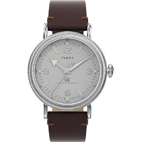 Timex Standard 3-Hand 40mm Men’s Analog Watch | INDIGLO Backlight and Luminous Hands | Adjustable and Durable Strap | 50M Water Resistance