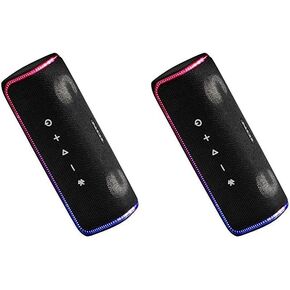 ION Audio Slam Jam-IPX7 Waterproof Bluetooth Speaker with Microphone, Rechargeable Battery, 15 Drum Sounds, Aux Input and USB Charge Port