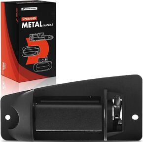 A-Premium Rear Left Driver Side Upgraded Metal Exterior Door Handle Compatible with 2000-2007 Chevy & GMC Models - Silverado 1500 2500 HD 3500, Sierra 1500 2500 3500 Classic, Extended Cab Pickup