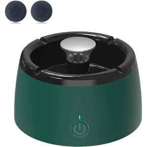 Smokeless Ashtrays for Cigarettes Indoor, Smokeless Ash tray for Home, smoke buddy Air Purifier, smoke eaters for cigarette smoke (Green)