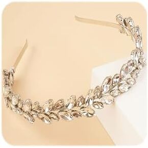 النساء الزفاف Tiaras و Crowns الكريستال الزفاف عصابة الدمعة الدمعة الكريستال راينستون الإكسسوارات شعر الزفاف الكريستال