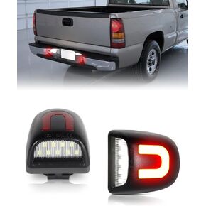 أحمر مصباح LED LED Red LED RED US ل Silverado & Sierra 1500 2500 3500 HD/Avalanche/Tahoe/Suburban/Traverse/Yukon/Yukon XL/Escalade