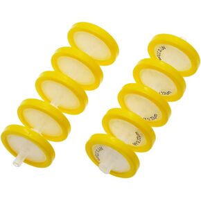 مرشحات حقنة PTFE بقطر 25 مم وحجم المسام 0.45um (10 عبوات) in Kuwait