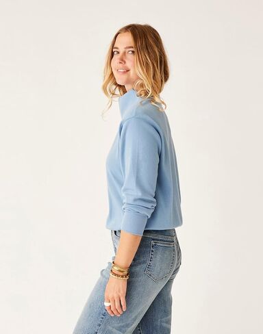 Carve Designs Women's Lennox Fleece Top in Saudi Arabia
