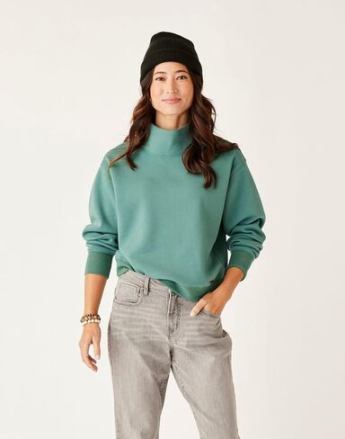 Carve Designs Women's Lennox Fleece Top in Saudi Arabia