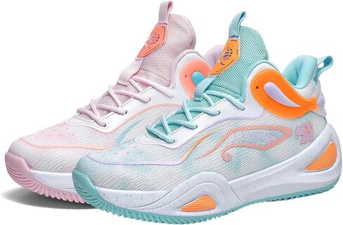 High Upper Basketball Shoes for Men Women Sneakers Fashion Breathable Sports Shoes Anti Slip in Saudi Arabia
