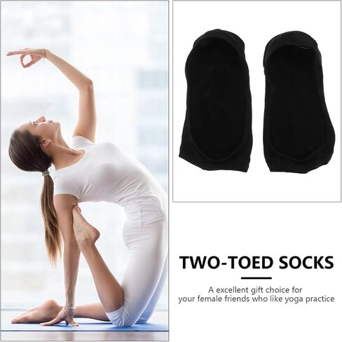 Open-toe Socks,No-Show Socks,Shallow Mouth Socks Yoga Socks summerFish Mouth Shoes Socks for Women 1 Pair (Black) in Saudi Arabia