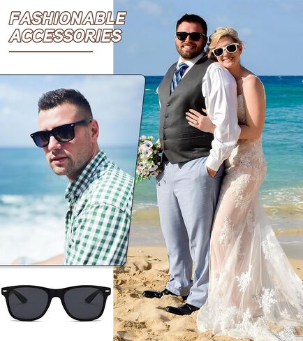 SUNOVELTIES 40 Pack Retro Style Sunglasses Bulk Classic Shades Wholesale Black White Eyewear Women/Men's Party Favors in Saudi Arabia