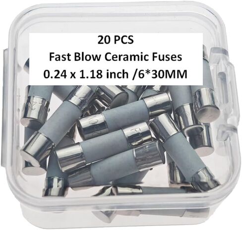 6.3A, 6.3A Fuse, 6.3A250V, 6.3A250V Fuse, F6.3A250V Fuse, F6.3A Fuse, F6.3A Fuses, F6.3A250V, 6.3A Fuses, F6.3A Fuses, 6.3A Fast Blow Fuse, 6.3A Glass Quick Fast Blow Fuse, 5 * 20mm(20pcs) in Saudi Arabia
