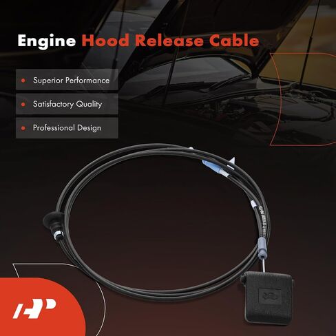 A-Premium Front Hood Latch Release Cable with Handle Compatible with Toyota Camry 2002-2011, 77.87 inch, Replace# 5363006100, 53630AA020 in Saudi Arabia
