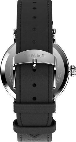 Timex Standard 3-hand-40mm Men Watch Tension | الإضاءة الخلفية Indiglo والأيدي المضيئة | حزام قابل للتعديل ودائم | 50 متر مقاومة للماء in Kuwait