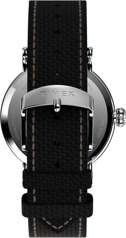 Timex Standard 3-hand-40mm Men Watch Tension | الإضاءة الخلفية Indiglo والأيدي المضيئة | حزام قابل للتعديل ودائم | 50 متر مقاومة للماء in Kuwait