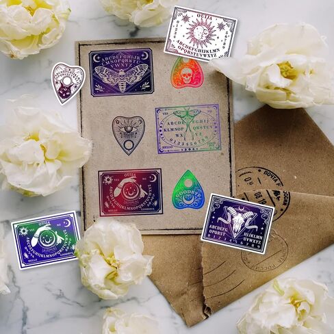 GLOBLELAND Halloween Potion Label Magic Clear Stamps Potion Label ماجيك ديكور شفاف طوابع سيليكون لصنع البطاقات وألبوم الصور ديكور الديكور وسكرابوكينغ DIY in Saudi Arabia