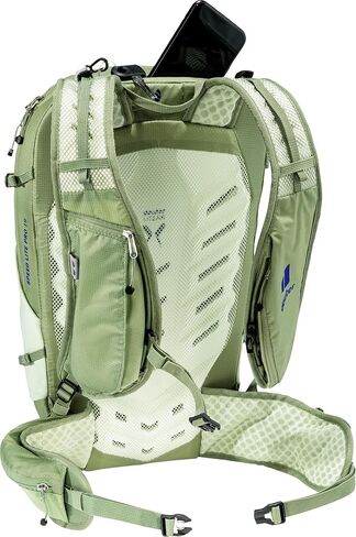 Deuter Unisex Speed Lite Pro 19L Hydro Mountain Hiking Backpack with 2L Hydration Bladder, 19 Liters - Black in Saudi Arabia