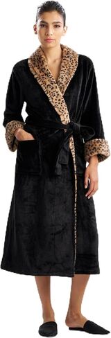 N Natori Womens Plush Lynx Robe Length 48" in Saudi Arabia