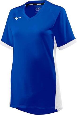Mizuno Women's Spike Short Sleeve Colleve Jersey in Kuwait