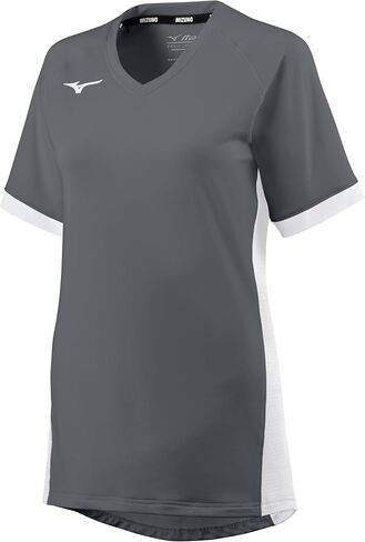 Mizuno Women's Spike Short Sleeve Colleve Jersey in Kuwait