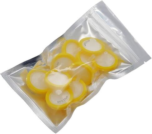 مرشحات حقنة PTFE بقطر 25 مم وحجم المسام 0.45um (10 عبوات) in Kuwait