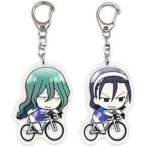 EBTY DREAMS Inc. - Set of 2 Yowamushi Pedal Acrylic Keychain Yuusuke Makishima, Jinpachi Toudou v1