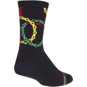 Crew 6in Connected Cycling/Running Socks (Connected - L/XL)