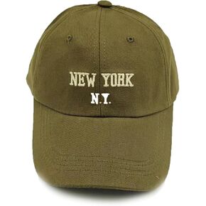 New York Cotton Baseball Cap Unisex Adjustable Washed Distressed Snapback Hat Vintage Classic Dad Hats Outdoor for Men Women in Saudi Arabia