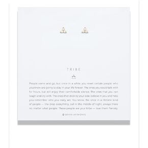 القبيلة لذيذ الصداقة أقراط 14K الذهب in Kuwait