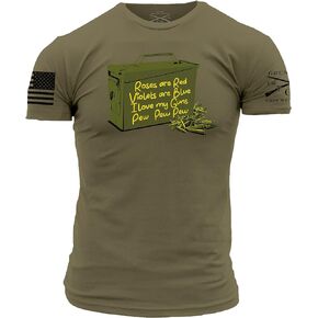 Grunt Style Love Guns Poem Men's T-Shirt