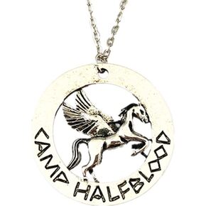 FJCPHAHA Wonderful Boutique Dia1.6in Percy Jackon Necklace Gifts for Girl Woman Men