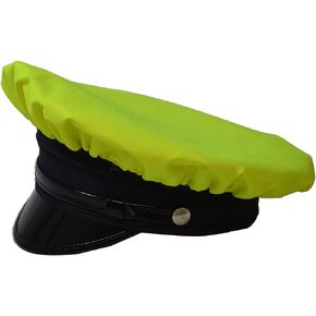 OBRV-CAP Reversible Rain Cap for Officer Hat, One Size, ORANGE/BLACK