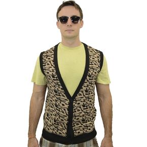 Save Ferris Bueller Vest Day Off Costume Matthew Broderick Sweater