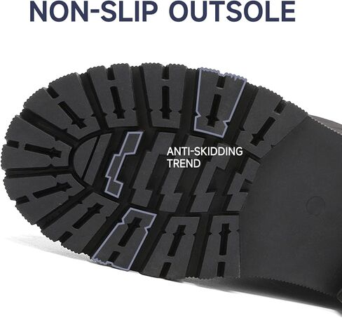 EETTARO Women's Mid Calf Boots Fashion Winter Snow Boot Warm Fur-Lined Side Zip Platform Booties in Kuwait