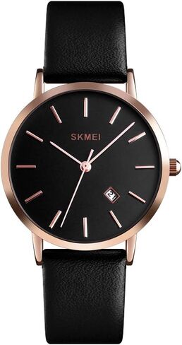 ساعات CakCity Fashion Simple للنساء - ساعة كلاسيكية تناظرية مقاومة للماء للنساء مع تاريخ كوارتز كاجوال للجنسين ساعة معصم للسيدات بسوار شبكي من الفولاذ المقاوم للصدأ in Kuwait