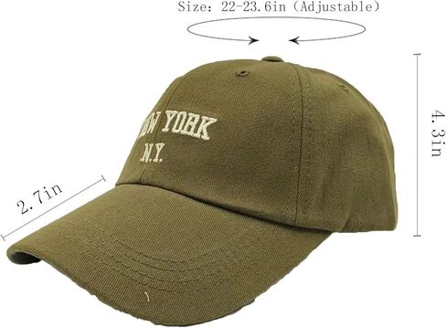 نيويورك القطن قبعة بيسبول للجنسين قابل للتعديل غسلها المتعثرة Snapback قبعة خمر قبعات أبي الكلاسيكية في الهواء الطلق للرجال والنساء in Saudi Arabia