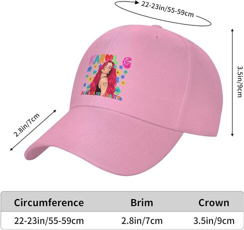 TIANMEIJIA Manana sera Bonito Hat Karols G Hat Adjustable Baseball Cap Unisex Concert Hat Hip Hop Hat in Saudi Arabia