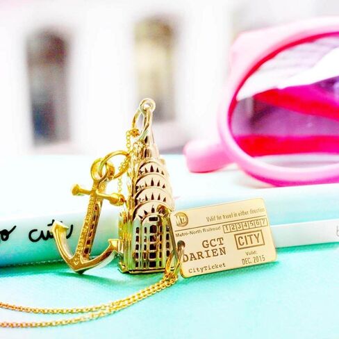 Jet Set Candy New York Chrysler Building Travel Charm in Saudi Arabia