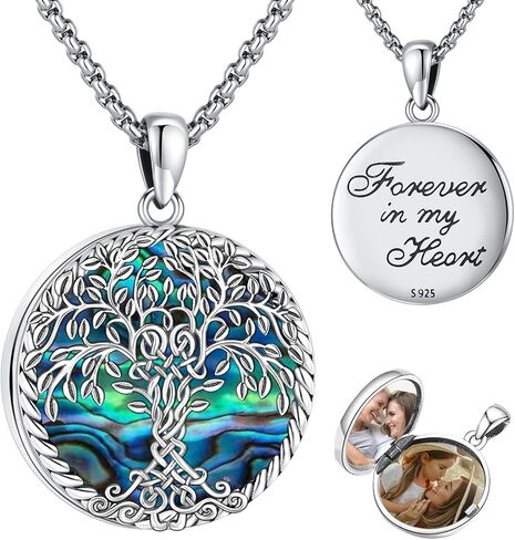 Eusense Tree of Life Necklace for Women Mens Tree of Life Pendant Sterling Silver 925 Tree of Life Jewelry Gifts in Saudi Arabia