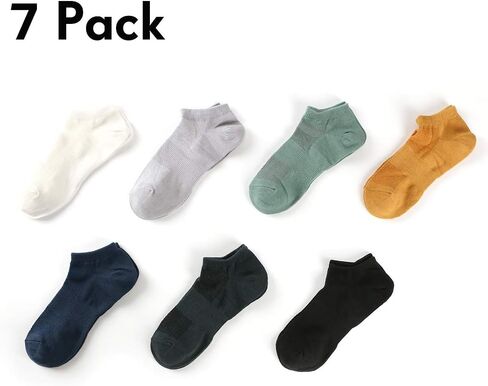 Mottee&Zconia Women/Mens Crew Socks Retro Style Cotton Quarter Athletic Basic Socks in Kuwait