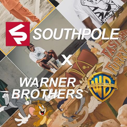 Southpole Men's Looney Tunes Fleece Shorts in Saudi Arabia
