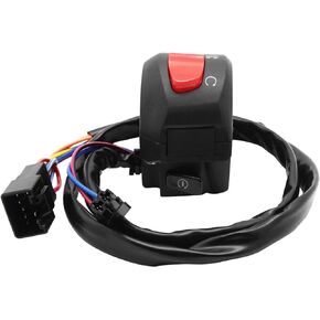 M MATI Handlebar Control Switch Start Kill Stop Button for Suzuki SV650 GSXR600 GSXR750 Bandit 1200 600 Katana 600 750 Hayabusa 1300 TL1000 GZ250 GSX1300R GSX750F GSX600F GSF1200 GSF600 37200-33E31