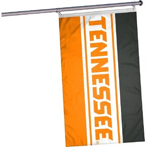 FOCO NCAA Tennessee Volunteers Unisex Double Sided 3' x 5' Team Logo Horizontal Flag, Horizontal 3' x 5', One Size