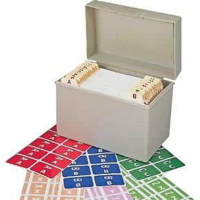 Smead AlphaZ ACCS Color-Coded Alphabetic Label, A-Z, Assorted Colors (67170)