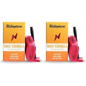RideNow Ultralight Bike Inner Tube 700 x 18-32 Road Tube 45/65/85mm Presta Valve (2 Tubes Pack)