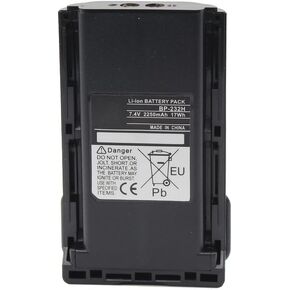 BP232H 7.4V 2250mAh Li-lon Battery Pack Compatible for Icom Radios A14, A14S, F14, F14S, F24/S, F33,F33GT/GS, F43G, F43GT/GS, F43TR/GS/GT, F3011, F3021 (FBA)