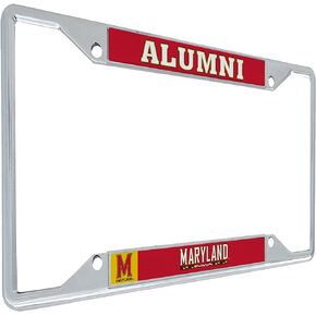 Desert Cactus University of Maryland Terrapins UMD Terps Metal License Plate Frame for Front or Back of Car Officially Licensed (Alumni)